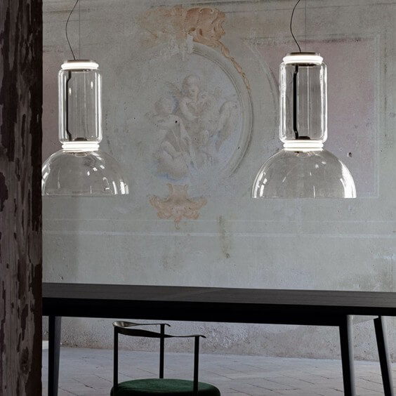 Flos Noctambule 3 Low Cylinders & Bow Pendelleuchte - Agof Store