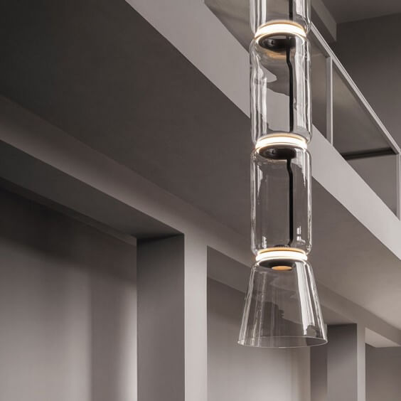 Flos Noctambule 1 Low Cylinder & Cone lampada a sospensione - Agof Store