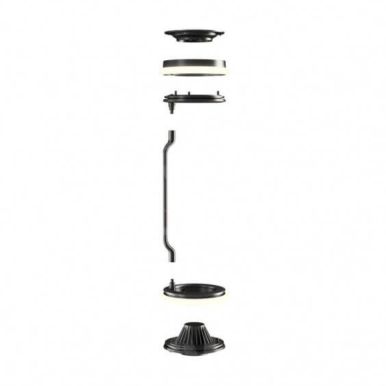 Flos Noctambule 4 Low Cylinders lampada a sospensione - Agof Store