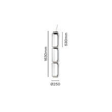 Flos Noctambule 3 High Cylinders lampada a sospensione - Agof Store