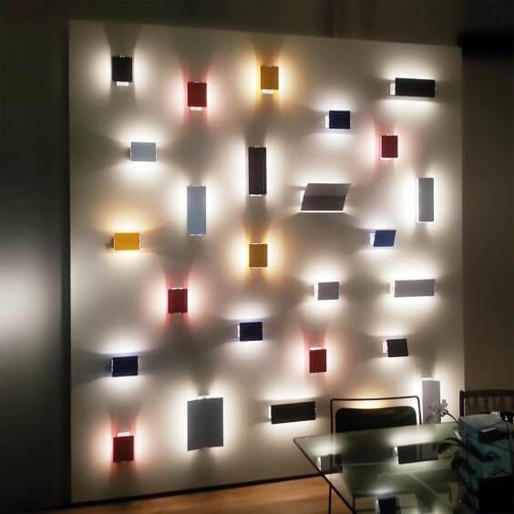 Applique à volet pivotant plié led Lampada da parete Nemo - Agof Store