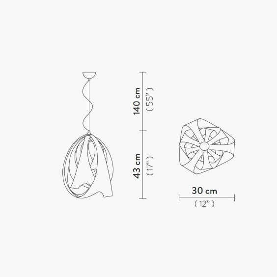 Goccia Lampada a sospensione Slamp - Agof Store