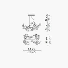 Hanami Lampada a sospensione Slamp - Agof Store